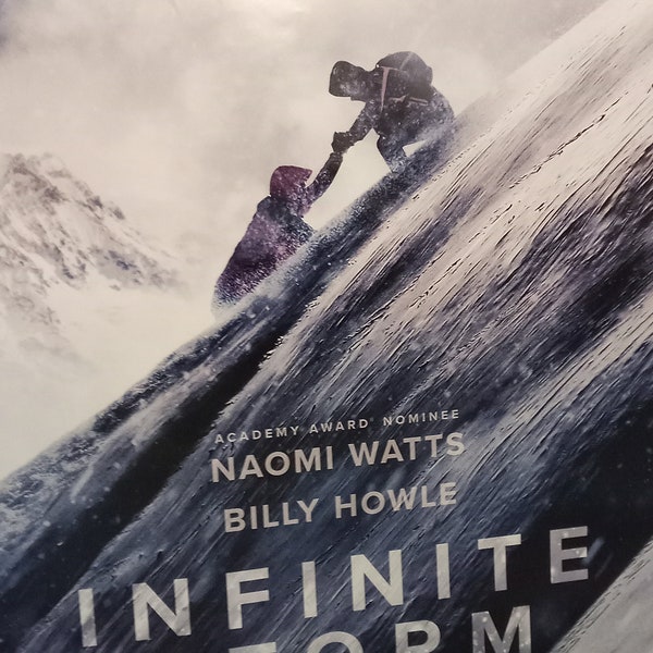Movie Theater Poster 40"X27" INFINITE STORM Naomi Watts Billy Howell Academy Award nominee
