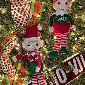 Personalized Christmas Elf, Christmas Elf, Personalized Christmas Elves, Stocking Stuffers for Kids, Christmas Elf Doll, Girl Elf, Boy Elf