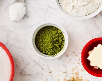 Grüntee Matcha-Pulver, kulinarische Grade, zum Backen und kochen