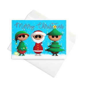 Grußkarte - Weihnachtscrew 1