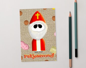 Standard Postcard - Sinterklaas Strooigoed