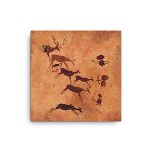 Lienzo - Pintura rupestre