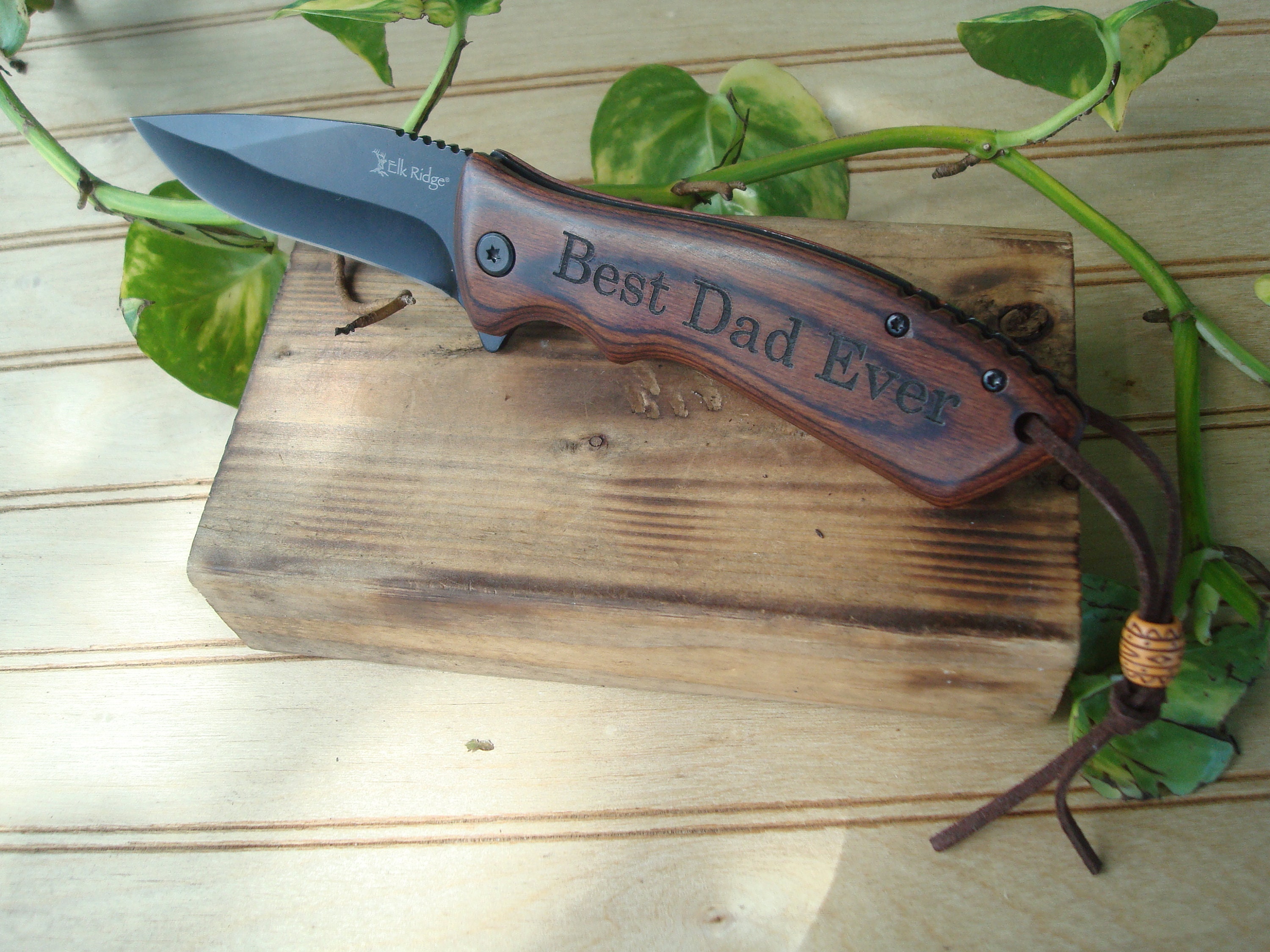 Engraved Best Dad Ever Dad Pocket Knife Dad Gift Best Etsy