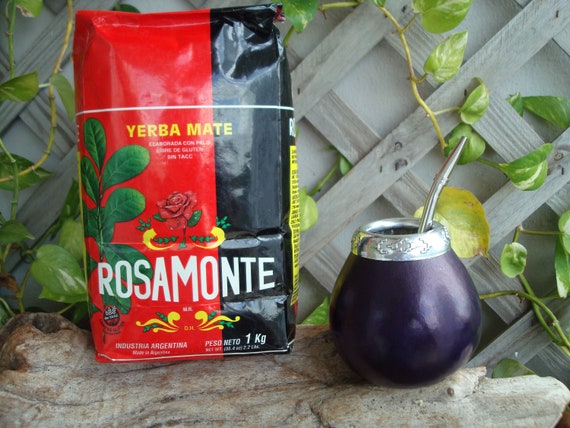 Yerba Mate ROSAMONTE , 1kg 2.2 Lbs,from Argentina Mate Calabaza