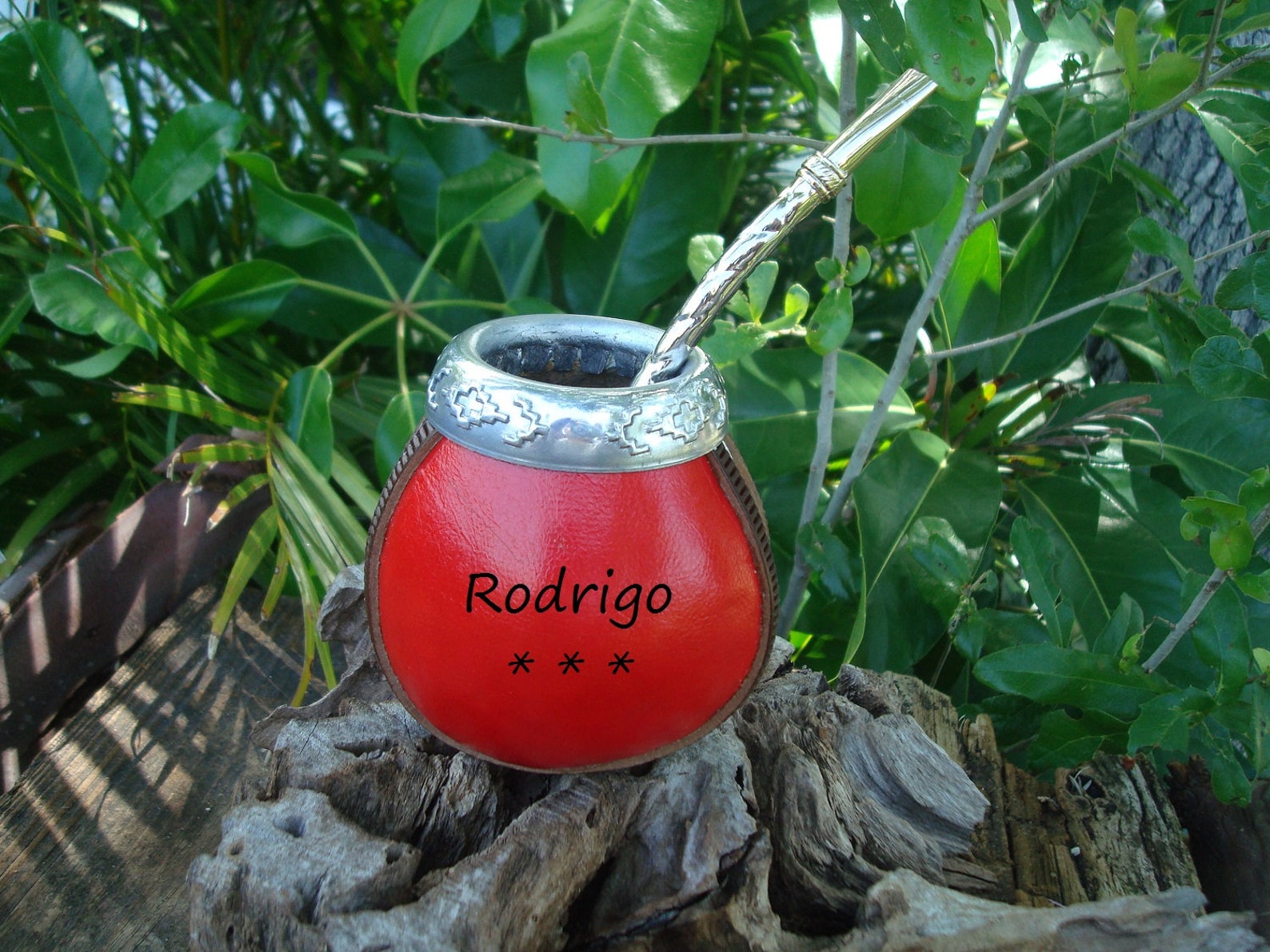 Personalized Mate Straw Argentina Mate GOURD With Straw Etsy