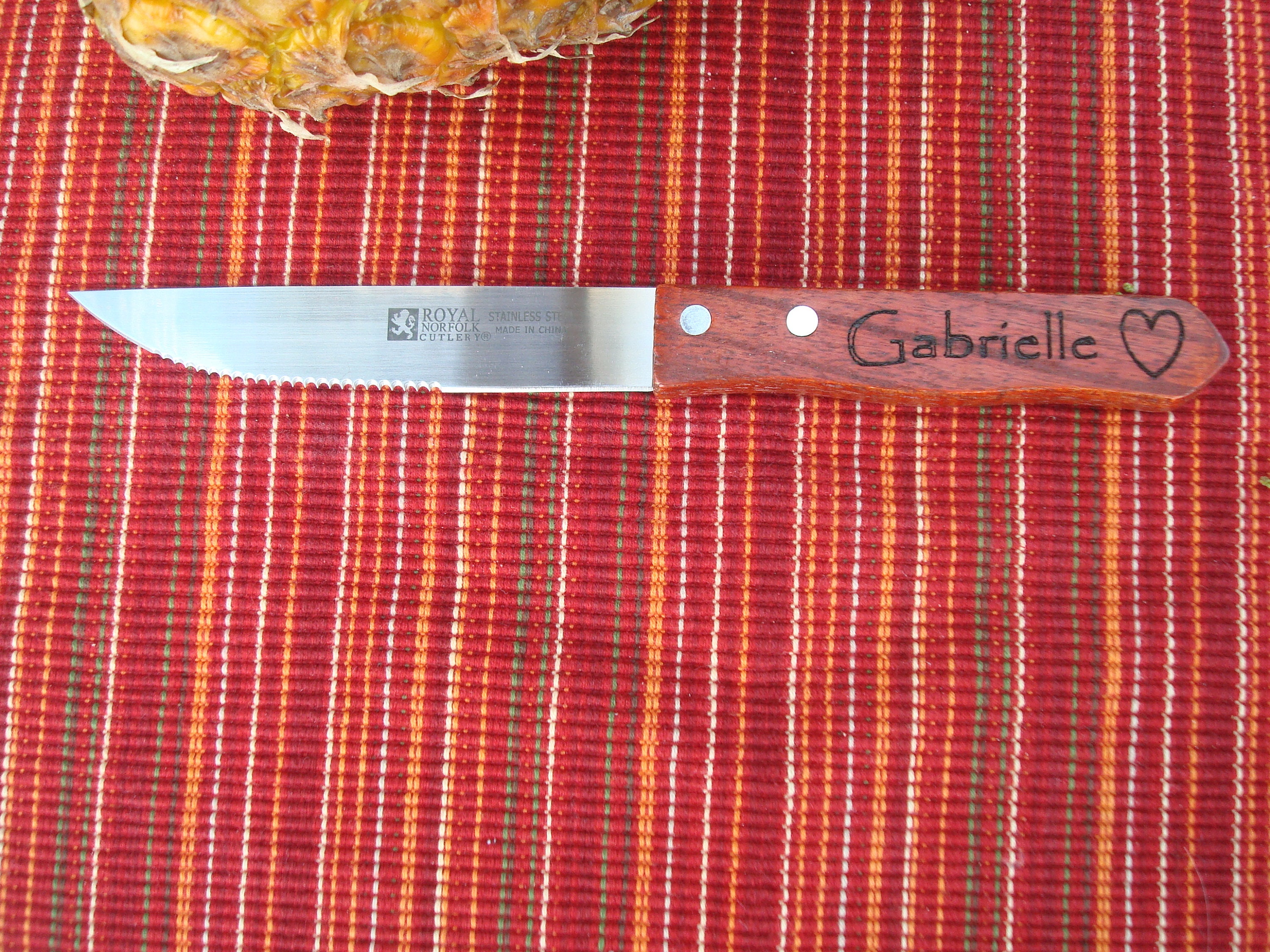 Set of 4 Personalized Steak Knives Steak Knife Groomsmen Etsy