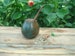 Argentine Mate Calabaza - Yerba Tea With Straw Bamboo - Gourd Green Shaded,  Birthday, Hand Carved, Mate Uruguayo BONUS spoon Yerba Mate 