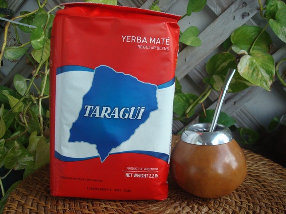 Yerba Mate TARAGUI , 1kg 2.2 Lbs,from Argentina , Mate Calabaza