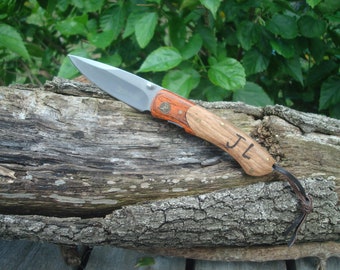 Personalized  Knife , Hunting Knife, Best Man, Fathers Day, Custom Camping Knives, Groomsman Knife, Engraved Knife FREE SHIPPING  301