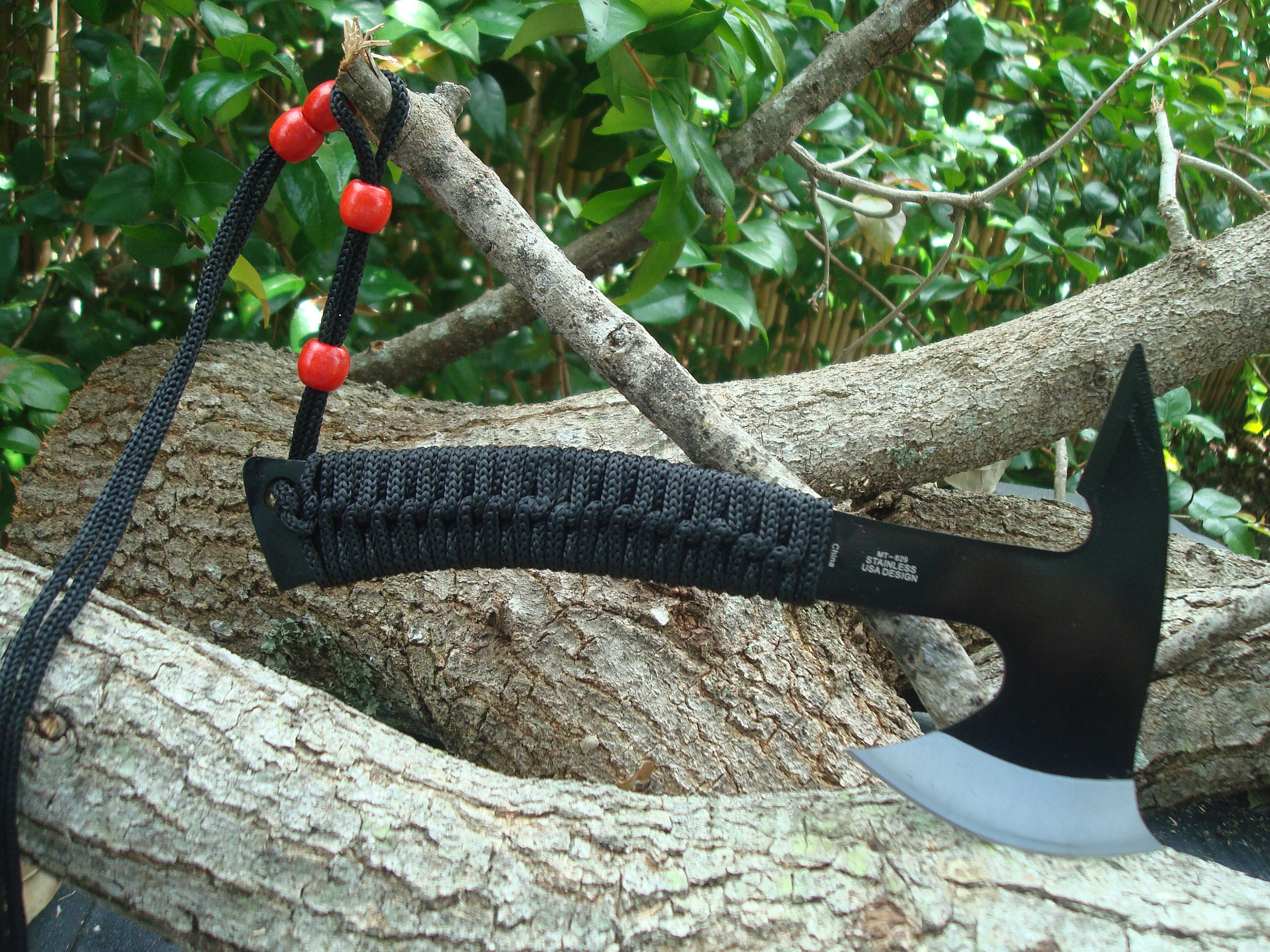 Collectible Hatchet 8.75 Black BladeBlack Cord Etsy