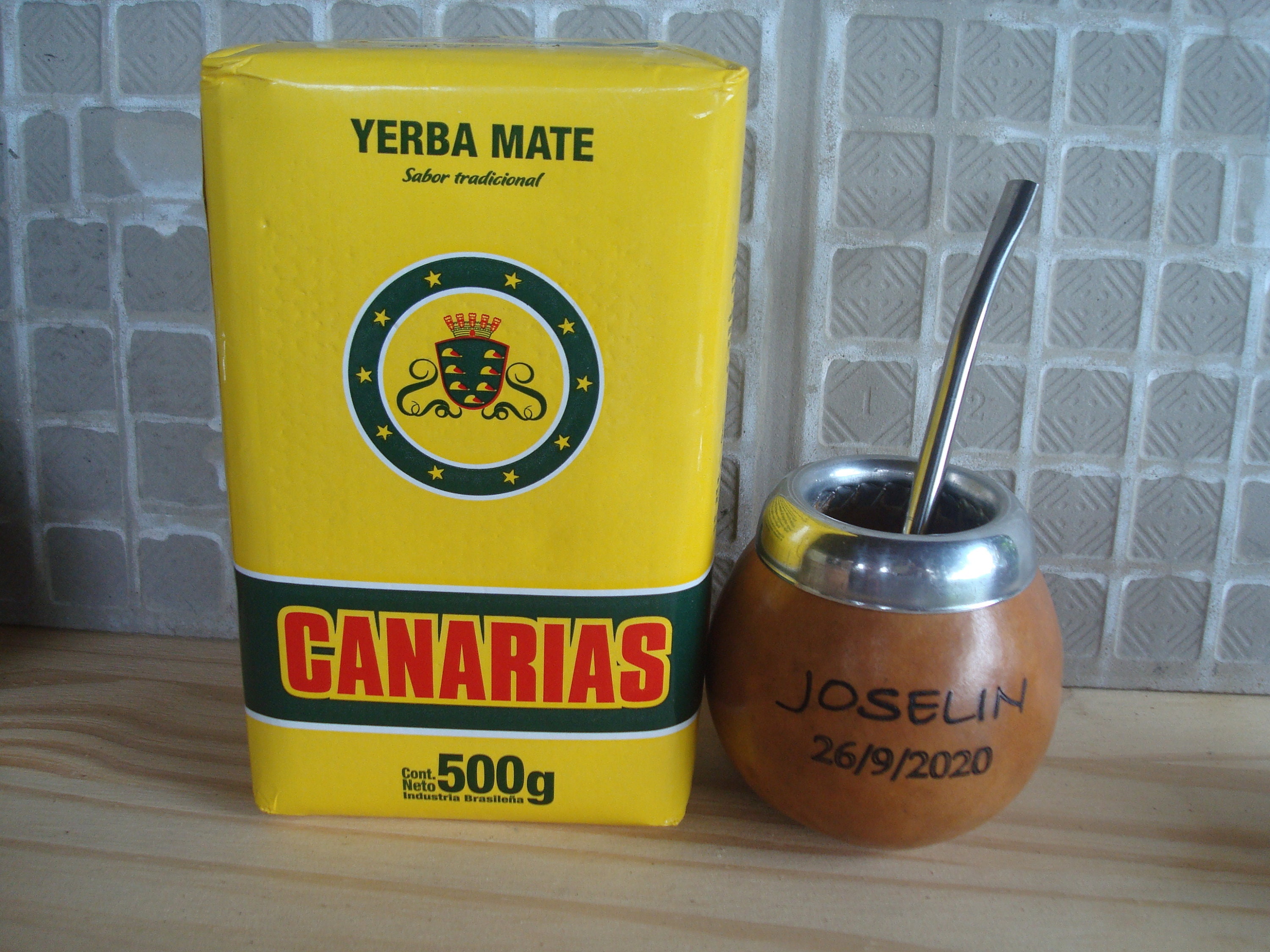 Canarias Yerba Mate Traditional Uruguay Yerba, 1 kg / 2.2 lb bag (pack of 3)