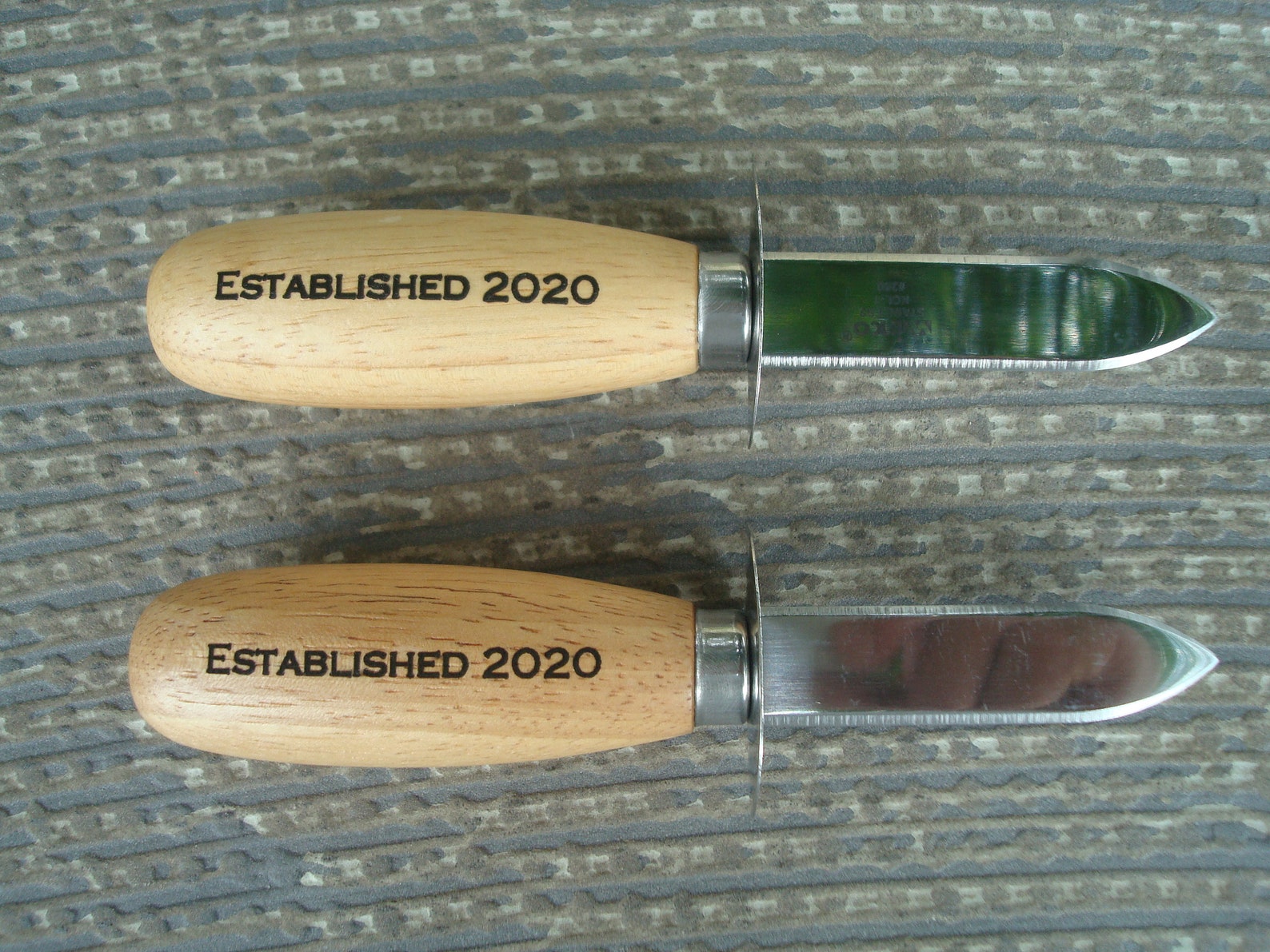 Set 4 Personalized Oyster/clam Knife Oyster Knifes Etsy