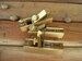 1 Piece - Personalized  Mini Brass Hand -Plane  Wood Finish Planer Hardwood Hobby Craft 