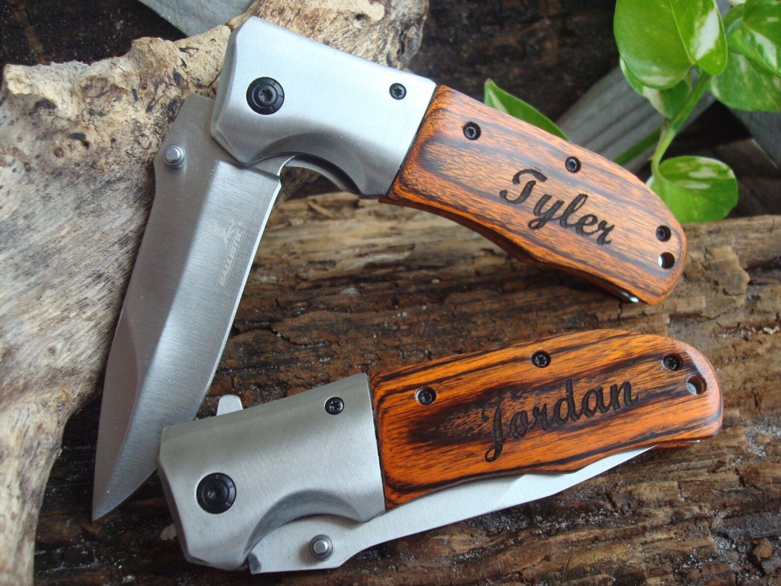 Set of 5 Personalized Knives Engraved Pocket Knives Wedding & Etsy