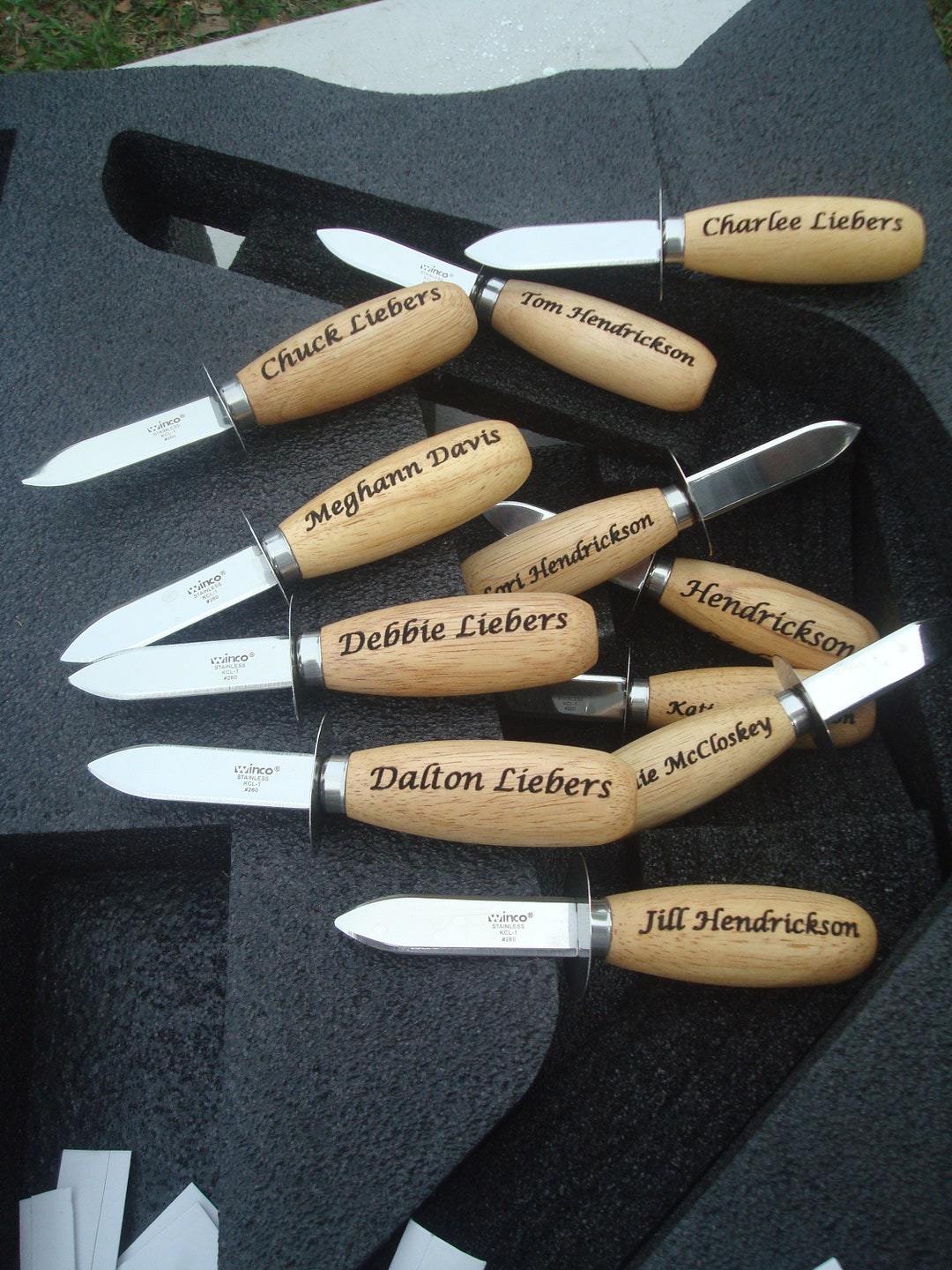 Personalized Oyster/clam Knife Oyster Knife, Custom Engraved, Seafood