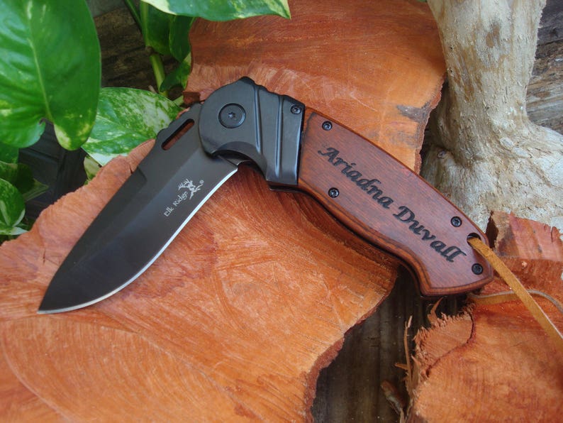 Couteau personnalisé Cadeau groomsmen Couteaux groomsmen Etsy