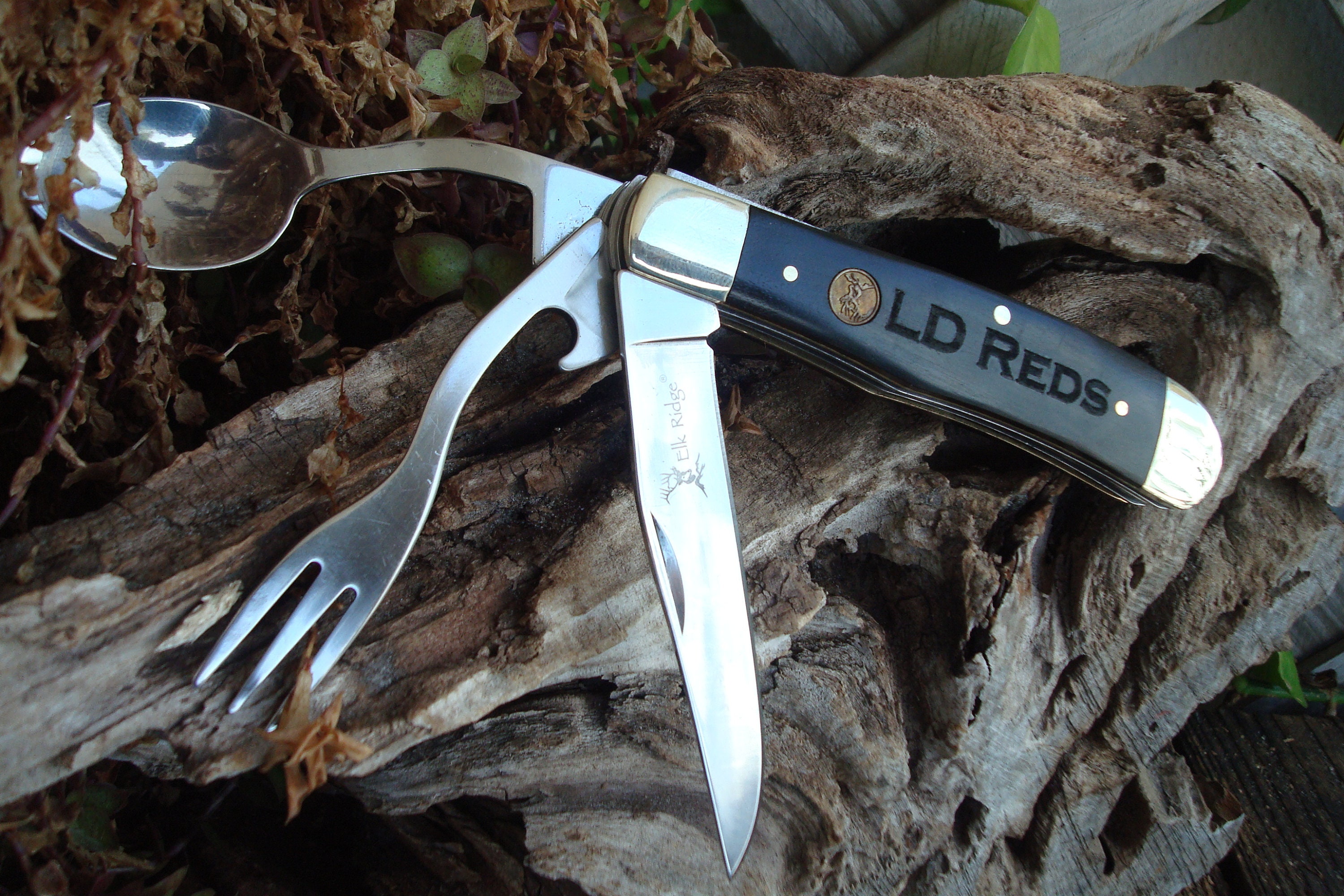 Personalized Hobo Pocket Knife Fork Spoon & Bottle Opener Etsy