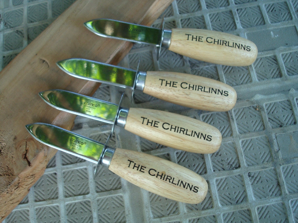 Personalized Oyster/Clam Knife Oyster Knife Custom Etsy
