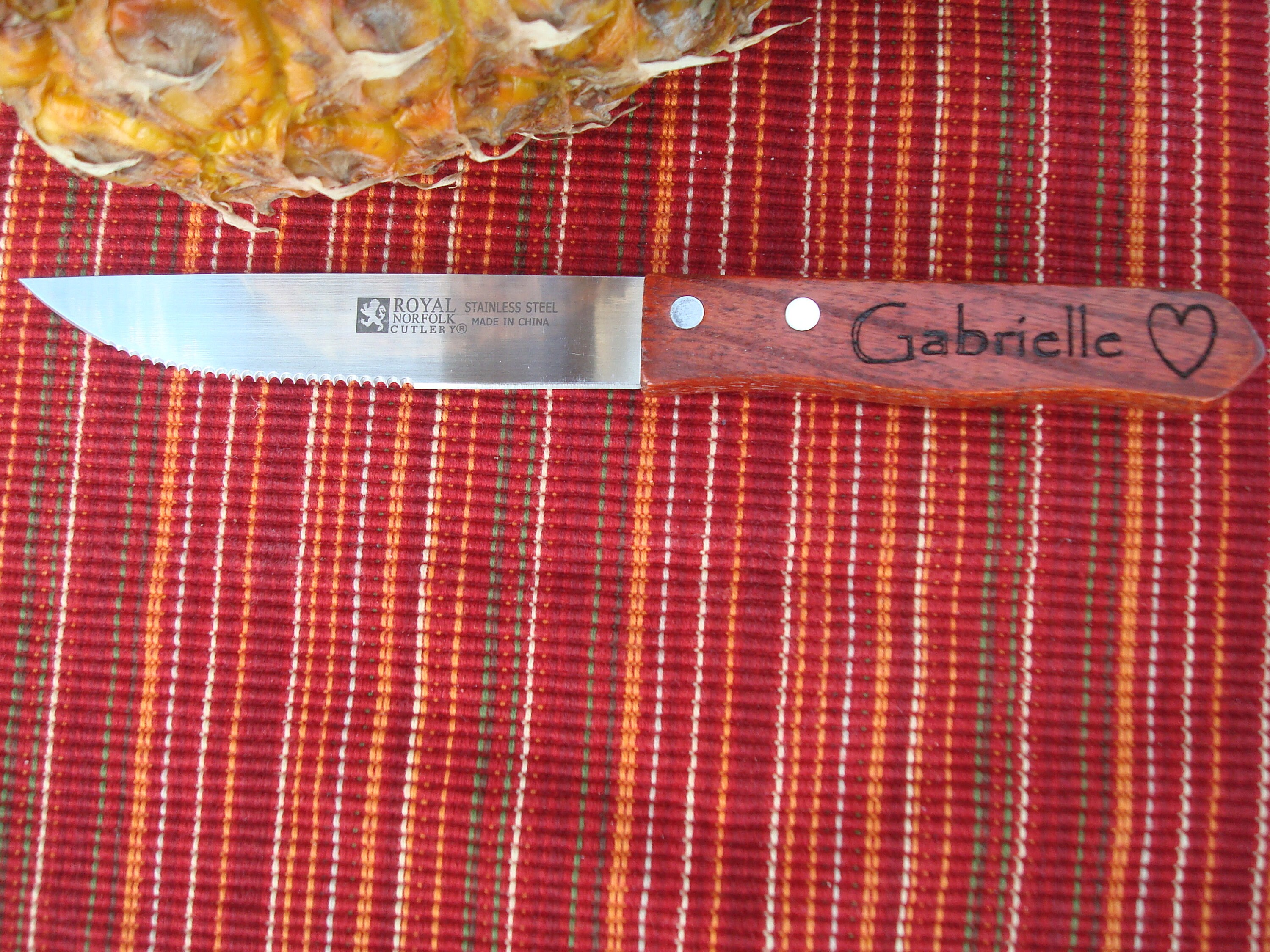 Set of 4 Personalized Steak Knives Steak Knife Groomsmen Etsy