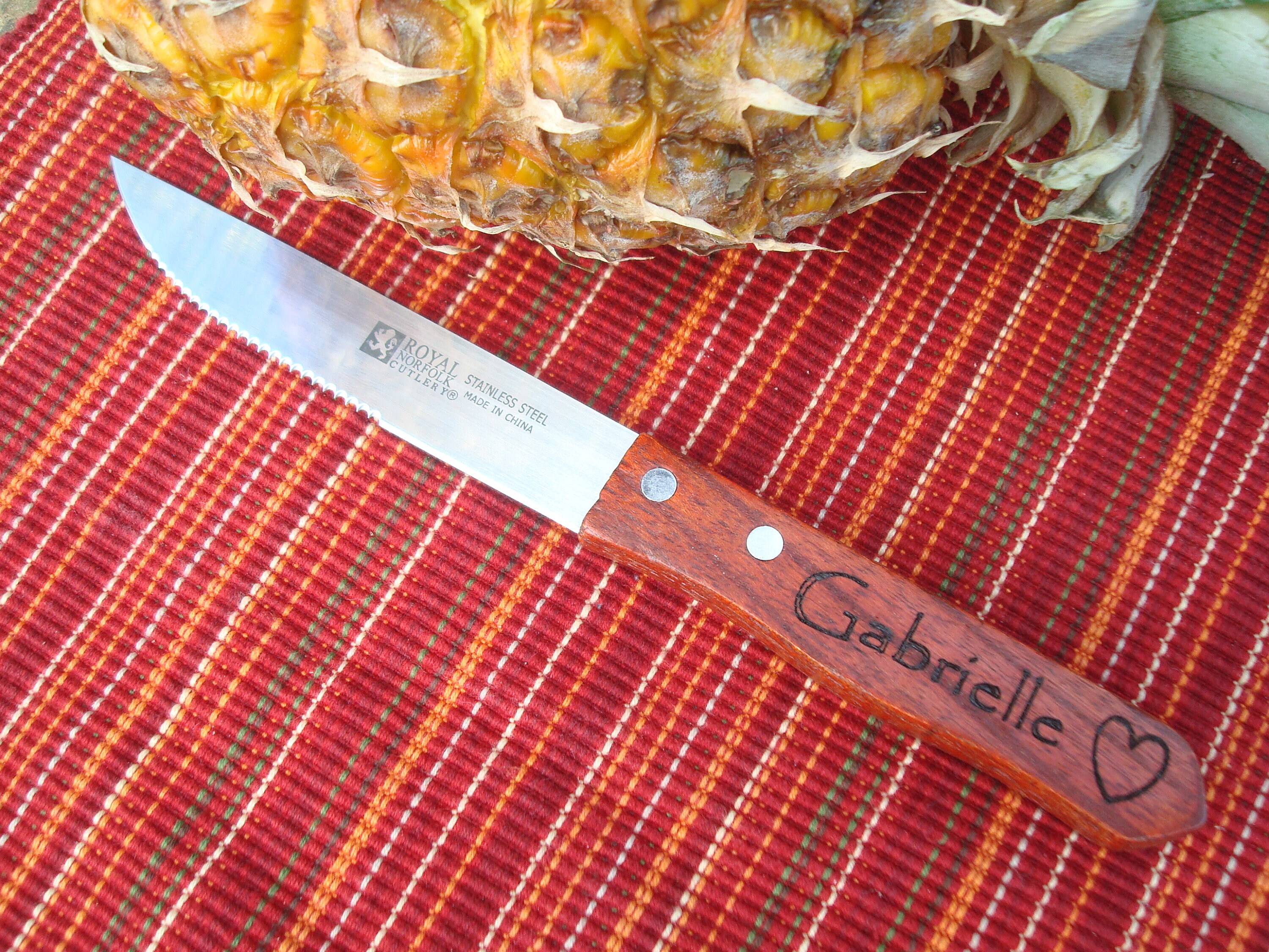 Set of 4 Personalized Steak Knives Steak Knife Groomsmen Etsy