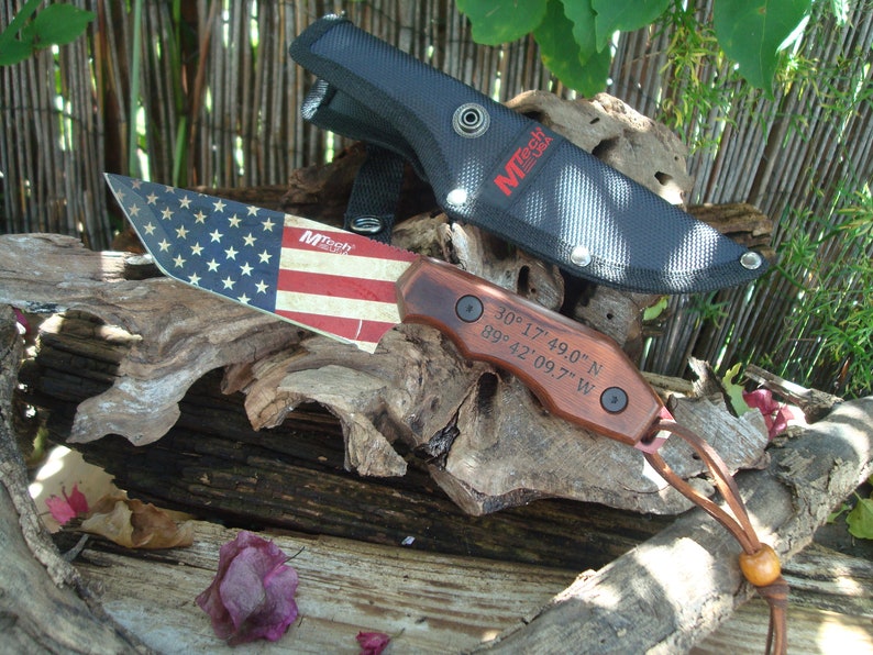 Set of ( 4 ) Personalized Knives Fixed Blade, shops Groomsman Knife, Engraved Knife, Custom Knife, Gift for Dad, Gift Best Man FREE SHIPPING, 2087