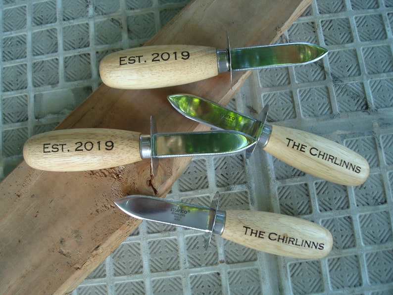 Personalized oyster/clam Knife oyster Knife Custom Etsy