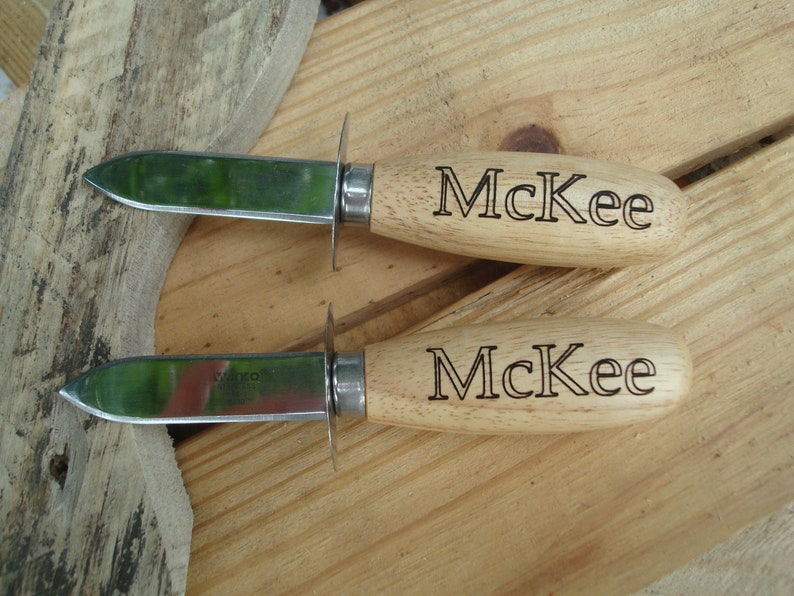 Personalized oyster/clam Knife oyster Knife Custom Etsy