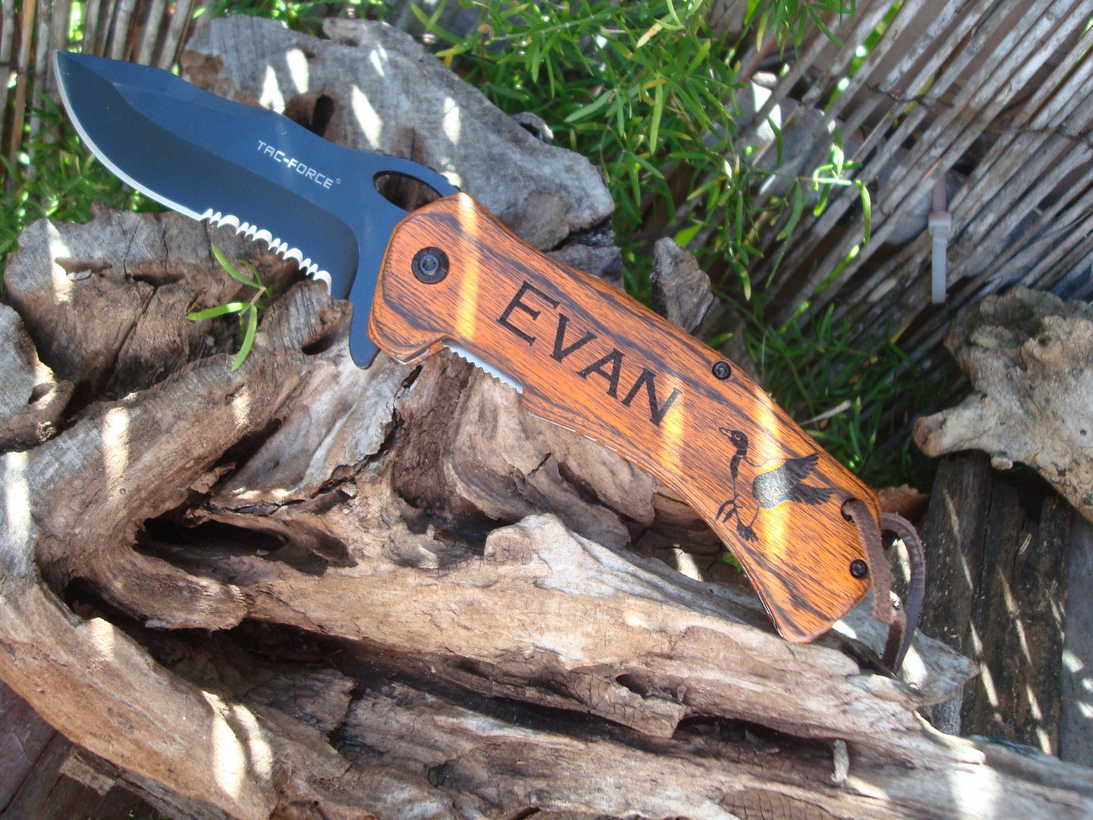 Personalized Engraved Knife Duck Custom Knives Pocket Etsy Hong Kong