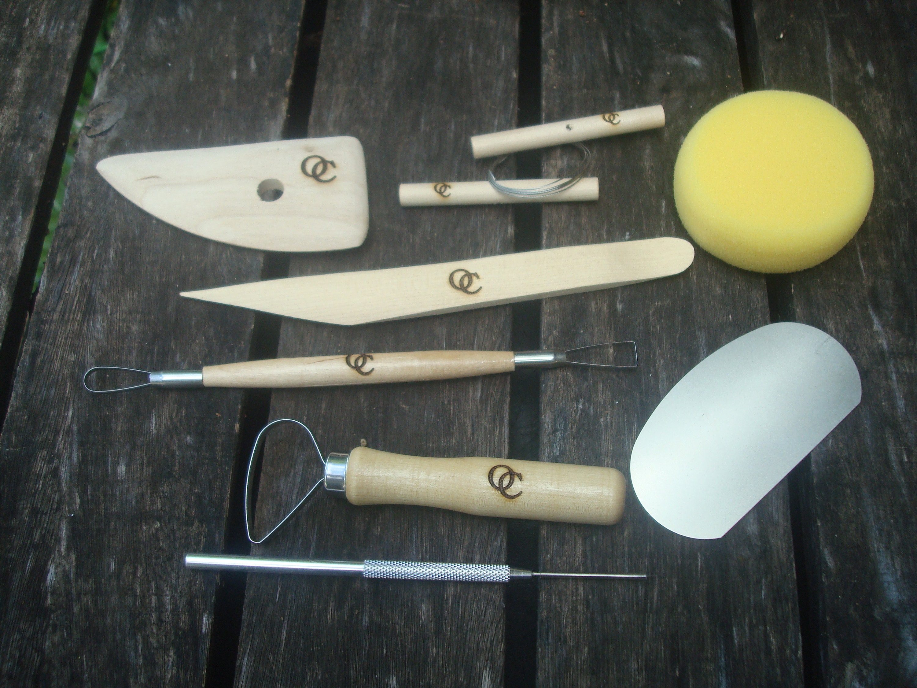 Tool Sets: 11035M Basic Pottery/Clay Tool Kit 8pc