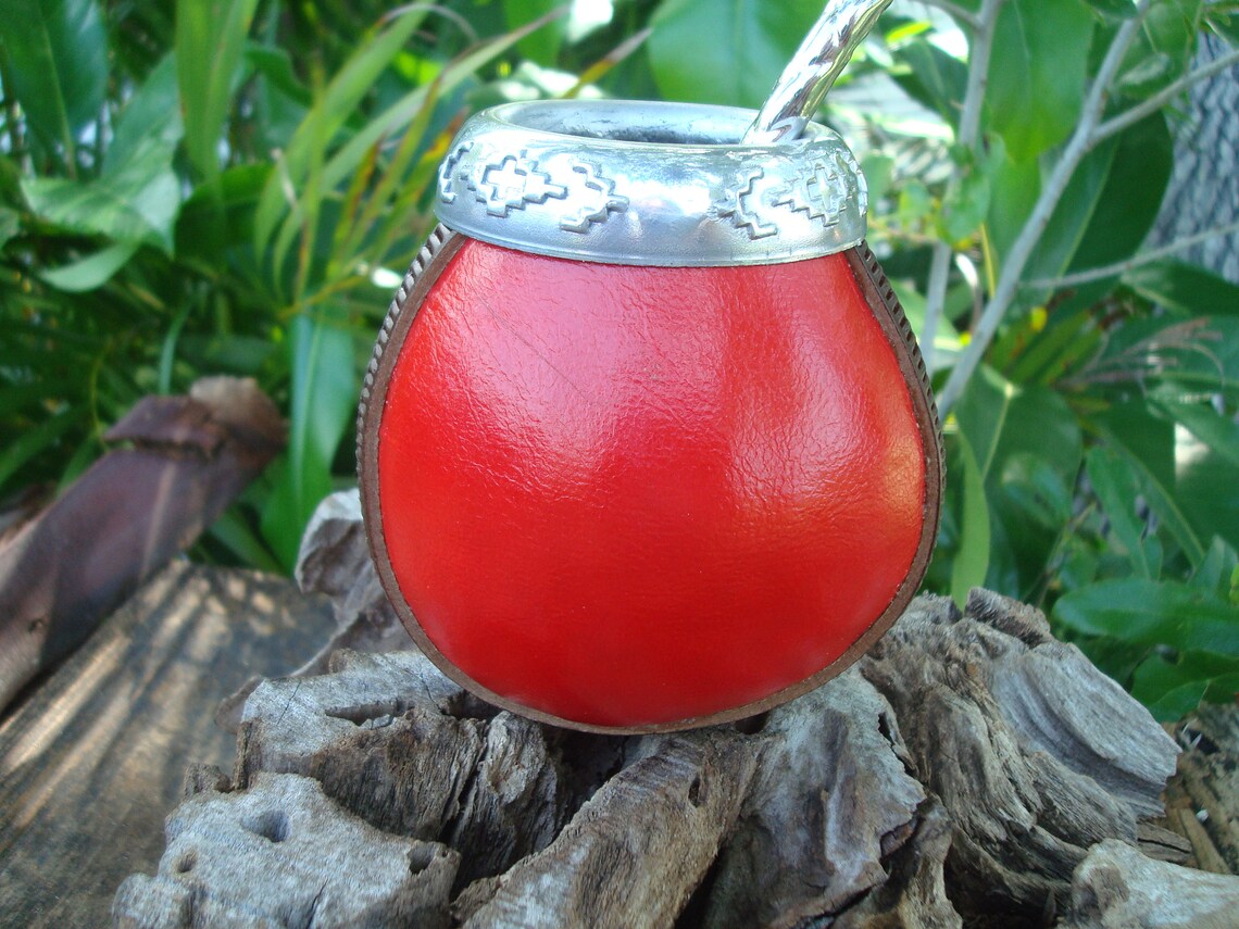 Personalized Mate Straw Argentina Mate GOURD With Straw Etsy