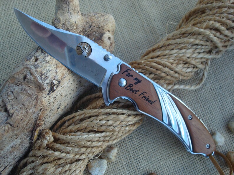 Personalized Engraved Pocket Knife/laser Engraved Etsy