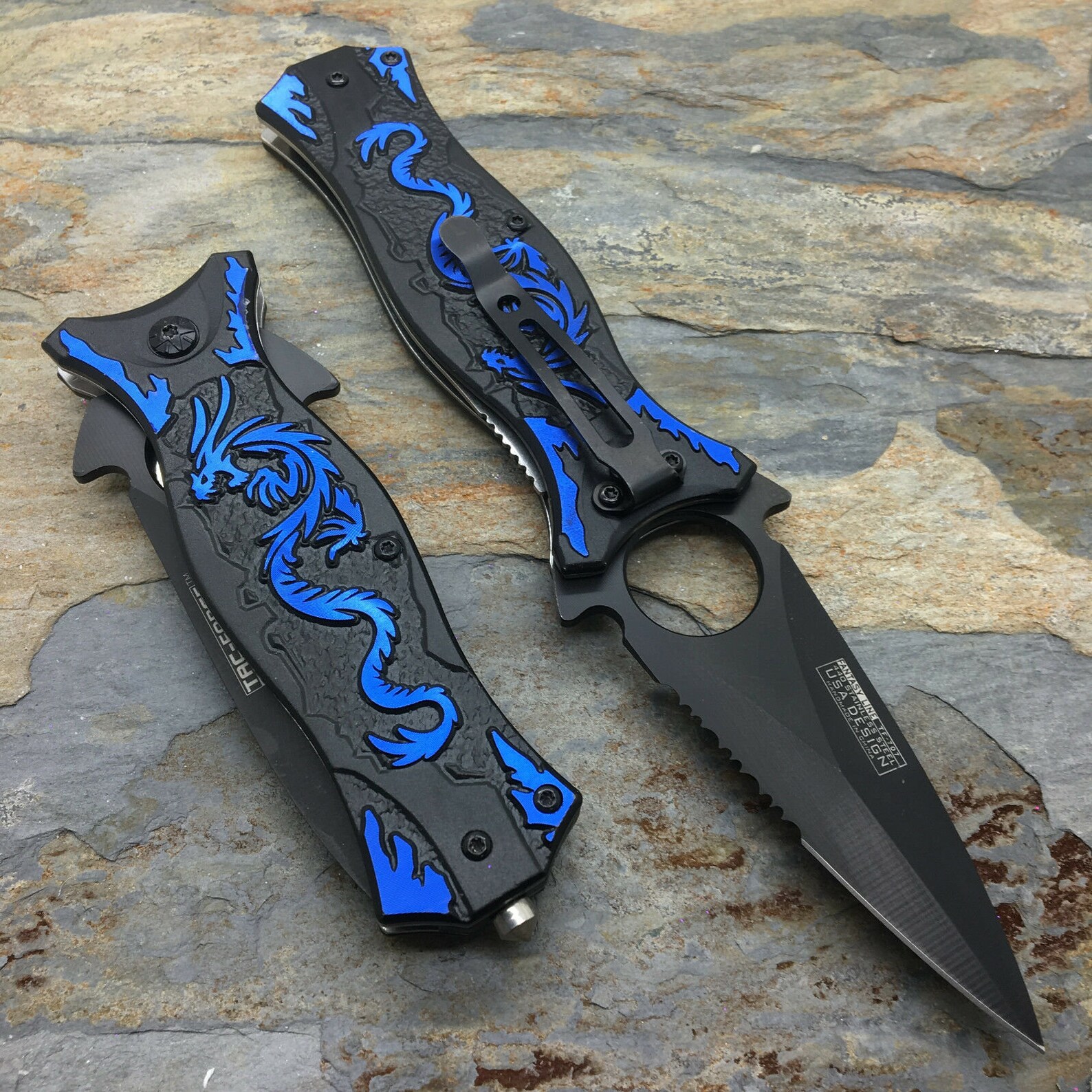 Origami Dragon Knife