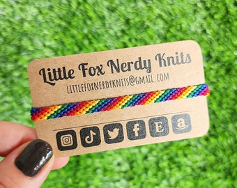 LGBT Bracelet Jewelry - LGBTQ Anklet - Friendship Bracelet - LGBT Ally Equality - Gay Pride Bracelet - Rainbow Jewelry - Pride Month
