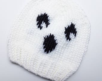 Geist Hut Halloween Kostüm - Kleinkind Outfit - Strick Geist Halloween Hut - Babys erstes Halloween