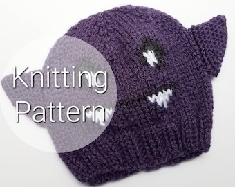 Bat Halloween Hat - Halloween Bat Costume - Baby Halloween Costume - Toddler Halloween Outfit - First Halloween Hat - PATTERN!