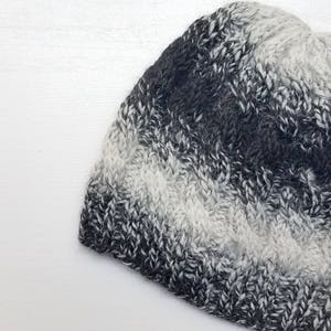 Twisted Cable Knit Hat Pattern - Simple Cable Beanie Style Hat | DOWNLOADABLE PATTERN