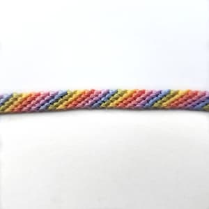 LGBTQ Bracelet Jewelry - Pastel Friendship Bracelet - LGBT Anklet - LGBTQ Ally Equality - Gay Pride Bracelet - Rainbow Unicorn Jewely