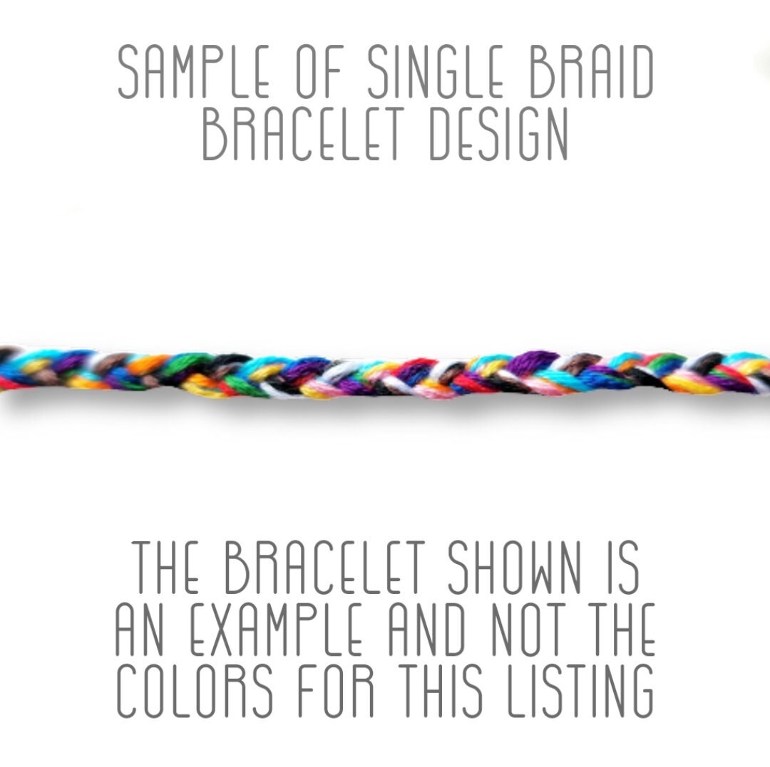 YEOVIBL Set Da 2 Bracciali Arcobaleno Intrecciati A Mano - Regolabili, Unisex, Simbolo LGBTQ+, Per Amicizia E Festival