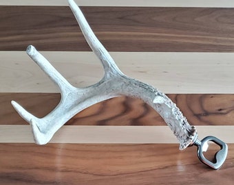 5 Point Antler Bottle Opener