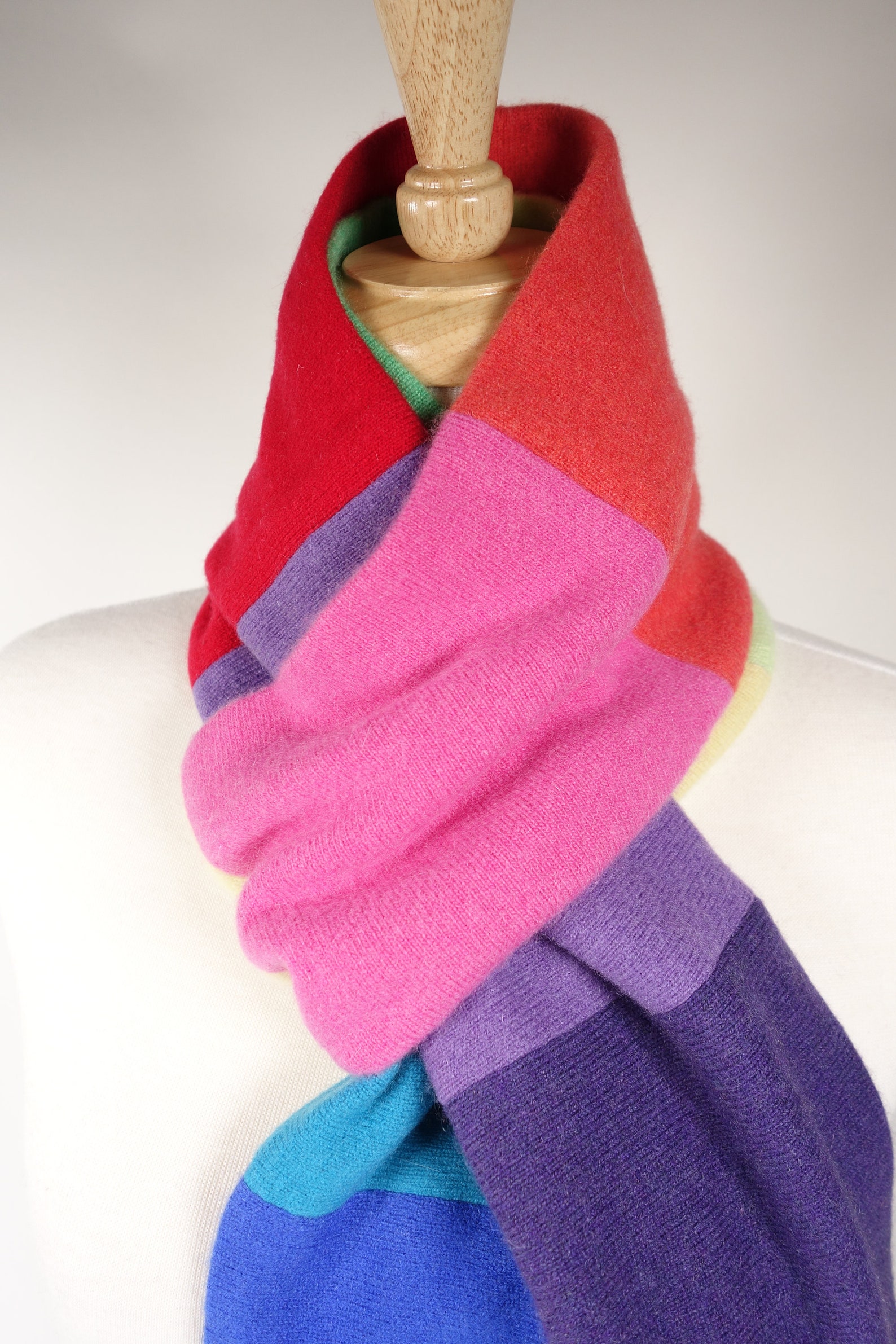 Luxurious Cashmere Scarf Upcycled Cashmere Scarf recycled Etsy