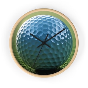 Golf Ball Wall Clock, Unique Sports Decor for Golf Lovers, Home Office Wall Art, Perfect Gift for Golf Enthusiasts, Functional Golf [...]