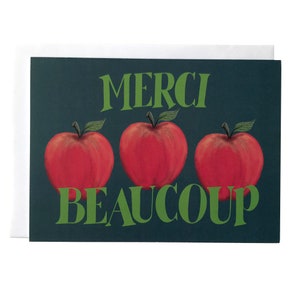 Merci Beaucoup Thank You Card