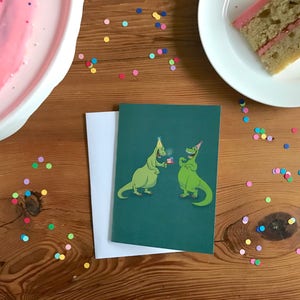 Dinosaur Birthday Card Dino Birthday Card Happy Birthday Dinosaur Card Kids Dinosaur Birthday Card image 4