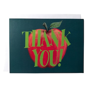 Carte de voeux de remerciement Apple