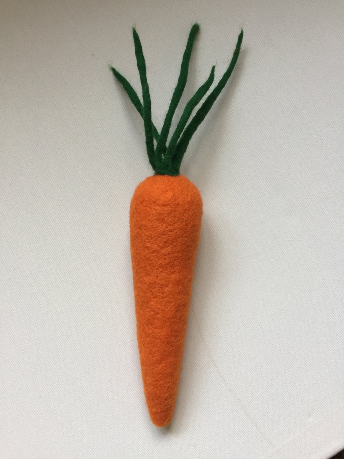 Needle Felt Carrot Vegetable Education Toy Play Food Waldorf Etsy