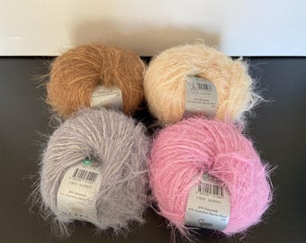 Hilo de lana merino Gazzal Marilyn & Merinos Hilo rosa Hilo de tejer 50 g/88 m