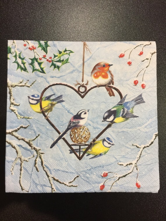 Tovaglioli di carta natalizi, 20 pezzi 33x33 Tovaglioli di