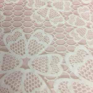 Paper Napkins For Decoupage Set 4 Pink Lace Napkins