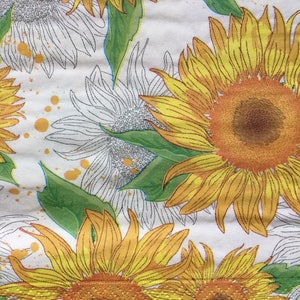 Paper Napkins For Decoupage Sunflower Napkins Set 4