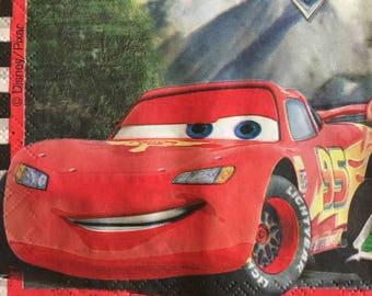 Servilletas De Papel Para Decoupage Servilletas De Fiesta Niños Coches Infantiles Set 4